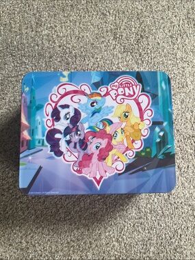 Vintage My Little Pony Tin Case/Lunch Box